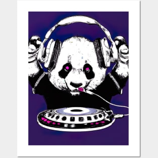 DJ Panda Music Posters and Art